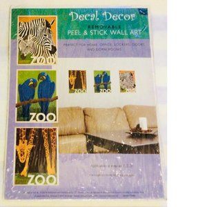 Zoo ArtBeats Removable Peel Stick Wall Art 9x12in.